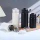 350Ml/550Ml High-capacity 316 Stainless Steel Vacuum Insulated Bottle with Tea Partition Portable