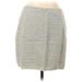 Elie Tahari Casual Skirt: Ivory Tweed Bottoms - Women's Size 10