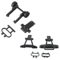 2 Set For HBX 16889 16889A 16890 16890A RC Car Part: 1 Pcs Wheelie Bar & 1 Set Front + Rear Bumper