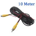 10M Trigger RCA Video Kabel Männlich Zu Weiblich Für Auto Rückansicht Kamera Monitor DVD