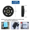 Luggage Wheels Aircraft Luggage Suitcase Universal Wheel Roller Silent Wheel Wear-resistant