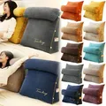 Bed Triangular Cushion Chair Bedside Lumbar Chair Backrest Lounger Lazy Office Chair Reading Living