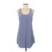 Robert Rodriguez Casual Dress - Mini Scoop Neck Sleeveless: Blue Print Dresses - Women's Size 6