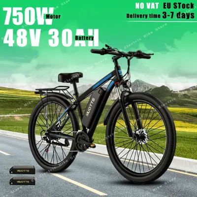 DUOTTS-Vélo Électrique C29 de 29 Pouces avec Moteur de 750W Batterie au Lithium 48V 15Ah Autonomie
