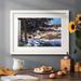 Red Barrel Studio® The river has burst its banks by Monet - Single Picture Frame Print Paper, Solid Wood in Brown | 26 H x 38 W x 1.5 D in | Wayfair