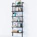 17 Stories Versatile 6-Tier Minimalist Wall-Mounted Bookshelf - Space Saving & Stylish Storage Solution | 20" W x 7.99" D | Wayfair