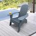 Highland Dunes Outdoor Or Indoor Wood Adirondack Chair Lounge Chair | Wayfair 84B492F6EADF4F21A418815566A3B7F2