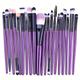 20-piece Professional Eye Makeup Brush Set - Perfect For Creating Flawless Looks!