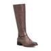 Saddler Leather Knee High Boot