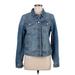 J.Crew Denim Jacket: Short Blue Jackets & Outerwear - Women's Size Medium