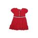 Janie and Jack Dress - A-Line: Red Solid Skirts & Dresses - Kids Girl's Size 4