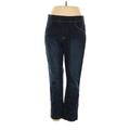 Lee Jeans - Low Rise: Blue Bottoms - Women's Size 14 - Dark Wash