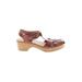 Universal Thread Sandals: Brown Solid Shoes - Women's Size 8 1/2 - Open Toe