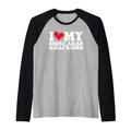 Ich liebe meine kurze asiatische Freundin Ich liebe meine asiatische Freundin Raglan