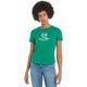 Tommy Hilfiger Damen T-Shirt Kurzarm Slim Flag Tee Rundhalsausschnitt, Grün (Olympic Green), XXS