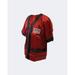 Amber Sporting Goods Satin Boxing Cornerman s Jacket pro gear for corner support & style Red/Black Large