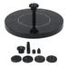 2.5W Solar Bird Bath Fountain Round Solar Powered Water Floating Fountain for Outdoor Pond Pool Garden