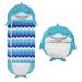 Wehilion Sleeping Bags for Girls and Boys 2 In 1 Foldable Camping Sleeping Bag Portable Character Sleeping Bags with Pillow Soft and Comfortable All Season