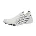 ZHAGHMIN Women S Outdoor Beach Swimming Shoes Lightweight Non Slip Hiking Tennis Shoes Casual Tennis Shoes for Gym Surfing Yoga Exercise White Size8