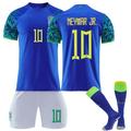 Mens/Kids 2024 Soccer Game Brazil Soccer #10 Jerseys Soccer Team Shirts