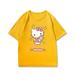 DH Pudding Dog Pacha Dog Kulomi Hello Kitty Yugui Dog Melody Super Hot Girls T-shirt Short Sleeve Pure Cotton