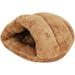 Pet Nest Dog Cat Pet Bed Triangle Winter Cat Bed Thickened Dog Bed Soft Warm Sleeping Bag Plush Undeformable Cuddly Cave Pet Dog Sofa Tear Resistant Portable Cat Sofa Vacuum Bag