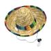 ZPAQI Cute Mexico Style Summer Mischievous Dog Costume Hat Cute Festival Pet Hat