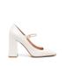 Nuit Leather Pumps - White - Gianvito Rossi Heels