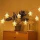 LED Photo Clip String Lights Star Heart Butterfly for Weddings Holidays Party Christmas Bedroom Decroation 6M 40 LEDs