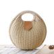 Women's Top Handle Bag Straw Bag Polyester Cotton Outdoor Daily Solid Color White Almond Camel