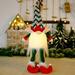1PC Christmas Glowing Faceless Gnomes Plush Decoration Plush Doll Elf with Warm LED Lights Long Hat Doll Ornaments for Christmas Party Holiday Winter Decor