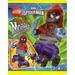 LEGO Marvel Superheroes Miles Morales Minifigure with Skateboard Spider and Power Blasts