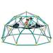 12 FT Geometric Dome Climber Play Center Kids Climbing Dome Tower with Hammock Outdoor Play Equipment Supporting 1000 lbs Easy Assembly Jungle Gym (Grey & Yellow)