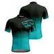 GLVSZ Men s Basic Cycling Jerseys Short Sleeve Full Zip Up Mountain Bike Shirts Breathable Quick Dry UPF 50+ Bicycle Shirt