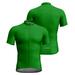 GLVSZ Men s Basic Cycling Jerseys Short Sleeve Full Zip Up Mountain Bike Shirts Breathable Quick Dry UPF 50+ Bicycle Shirt