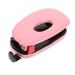 Double Hole Punch Office Supplies Desktop 2-hole Tool and Pink Iron