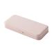 Kezqiaxn Pen Box Student Pencil Bag Boys And Girls Pencil Box Office Storage Box Plain Multi-Reseau Stationery Box Solid Color Pencil Case Clearance Pink