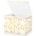 Large Lidded Foldable Storage Baskets Cubes Boxes Lids Bin for Home Bedroom Office Pink and Yellow Polka Dots