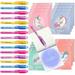 Invisible Ink Pen and Notebook Pack of 16 Unicorn Party Favors for Kids | Spy Pen Unicorn Birthday Party Supplies Prizes for Kids | Magic Pen Birthday Party Favors Prizes for Students