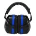 Industrial Earmuffs Noise Blocking Hearing Protection Size Adjustable Folding Ear Muffs for Baby Adults Black Blue