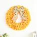 Rvasteizo Home Decor Clearance! Bee Wreath For Front Door Welcome Sign Summer Spring Bee Door Wreath Decoration Outdoor Kitchen Yellow Wreath Floral Home Decor Sunflower Wreath