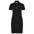 Lacoste Damen Polokleid Slim Fit, schwarz, Gr. 36