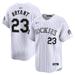 Men's Nike Kris Bryant White Colorado Rockies 2024 MLB World Tour Mexico City Series Home Limited Player Jersey