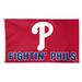 WinCraft Philadelphia Phillies 3' x 5' Single-Sided Deluxe Team Slogan Flag