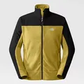 The North Face Men's Emilio Delta Full-zip Fleece Jacket Mineral Gold-tnf Black Size S