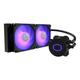 Cooler Master MasterLiquid ML240L V2 RGB Prozessor All-in-One-Flüssigkeitskühler 12 cm Schwarz 1 Stück(e)