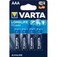 Varta Longlife Power AAA Einwegbatterie Alkali