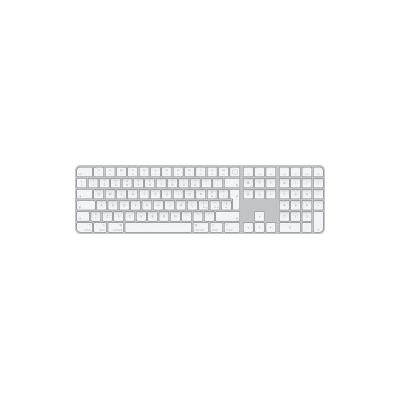 Apple Magic Tastatur USB + Bluetooth Italienisch Aluminium, Weiß