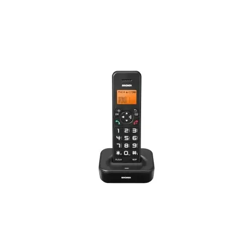 Brondi Bravo Star Dect-telefon Anrufer-identifikation Schwarz