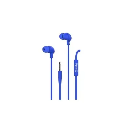 Celly UP600BL Kopfhörer & Headset Kabelgebunden im Ohr Anrufe/Musik Blau